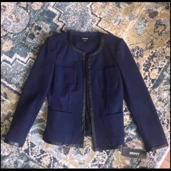 Dkny Jackets & Blazers - DKNY Navy Blazer